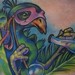 tattoo galleries/ - Peacock chest piece tattoo
